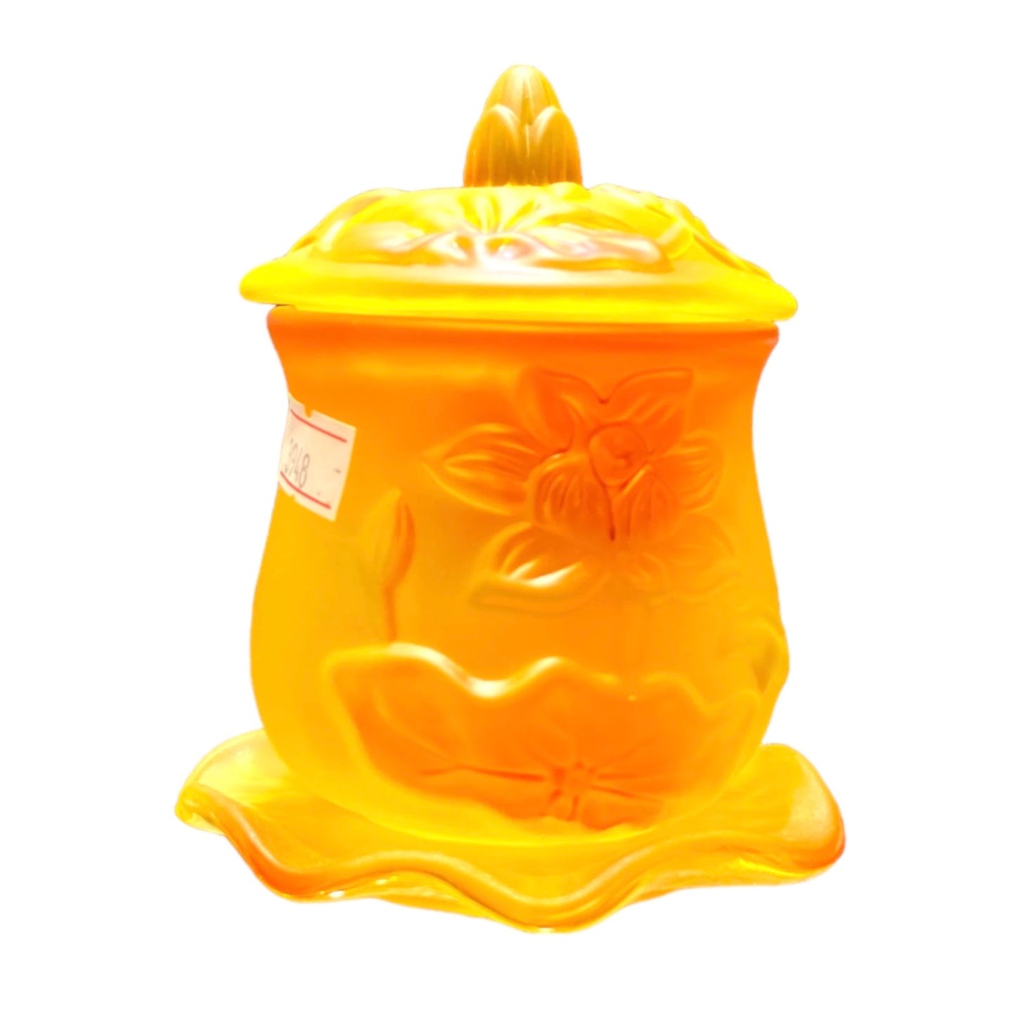 Frosted Yellow Prayer Cup