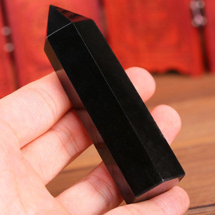 Black Obsidian Pointed Tower